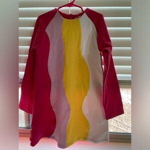 AGATHA RUIZ DE LA PRADA pink sweater dress / Little girl size 8 years